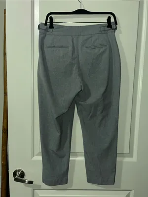 GAP Light Gray Women's Casual Trousers thumbnail 2