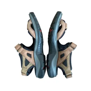 ECCO Yucatan Women’s 39 Brown Nubuck Leather Hiking Sport Sandals Receptor thumbnail 7