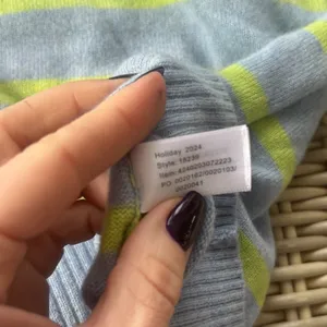 Marine Layer Harper Cashmere Sweater small layered luxury cabincore workwear thumbnail 8