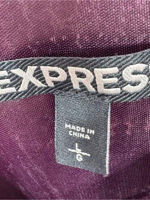 Express Sequin Ombre Mini Tank Dress Purple Pink Large Sleeveless Party Cocktail thumbnail 10