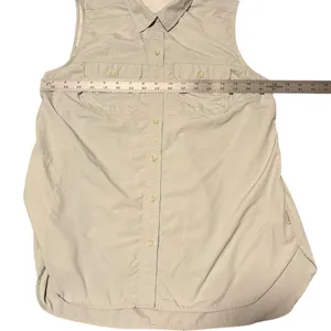 Eddie Bauer Women’s Travex Mountain Ripstop Sleeveless Shirt Seafoam Green S thumbnail 6