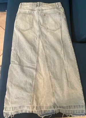 Denim Maxi Skirt thumbnail 3