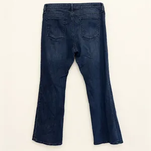 Wit and Wisdom Womens 12P Baby Bootcut Jeans Dark Wash Stretch Petite Blue thumbnail 2