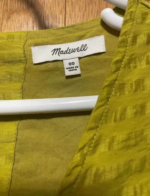 Madewell Kirkley Green Dress thumbnail 6