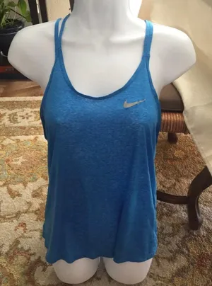 Nike Womens Athletic Running Light Tank Top thumbnail 1
