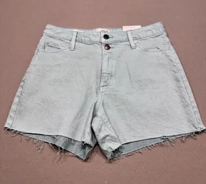 Universal Threads Vintage Light Green Midi Cut Off Shorts thumbnail 1