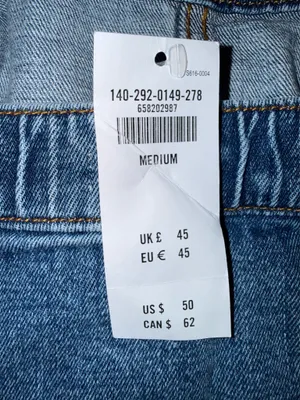 Abercrombie & Fitch Strapless Denim Corset Bustier Top thumbnail 3