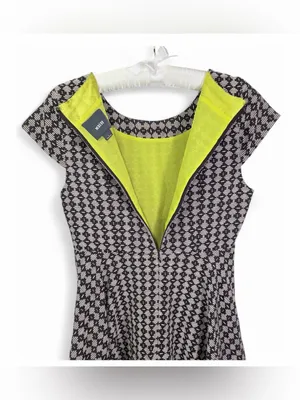 Anthropologie Maeve Women’s Jacquard Geometric Fit and Flare Short Size 6 thumbnail 14