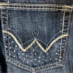 Wrangler Q-Baby Jeans Juniors 9/10 x 32 Used WRQ20DS thumbnail 5