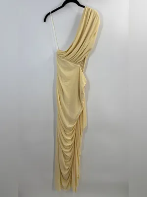 Superdown Juliet Midi Dress in Baby Yellow thumbnail 7