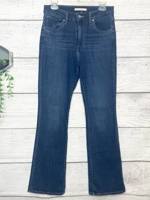 Levi's 725 High-Rise Bootcut Jeans Size 30 thumbnail 4