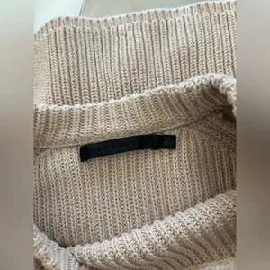JENNI KAYNE Cotton Fisherman Crewneck Sweater Womens Size 1X Minimalist thumbnail 2