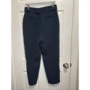 Aritzia Wilfred tie front cropped trouser pants size 10 thumbnail 2