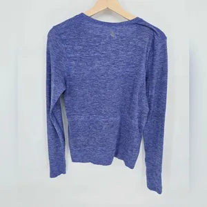 Lululemon Swiftly tech Blue Long Sleeve Size large thumbnail 5