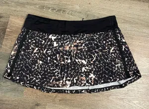 lululemon athletica Pace Rival Skirt Geometric Print Skort Size 12 thumbnail 1