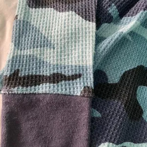 Fruit of the Loom Thermal Camo Long Sleeve Top thumbnail 2