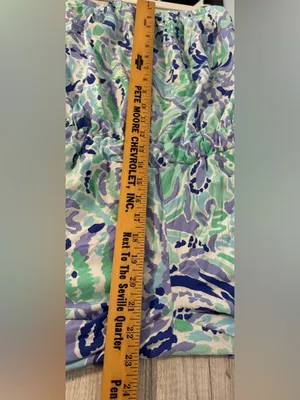 Lilly Pulitzer Emiko Strapless Jumpsuit Lillys Lilac Nice Ink Size Small *READ* thumbnail 12