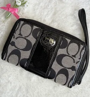 Vintage Coach Zip Around Wristlet thumbnail 1