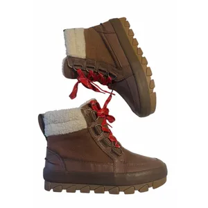 SPERRY Top-Sider Boots Juneau Low Hiker Wool Brown Waterproof Womens Snow Sz 7 thumbnail 7