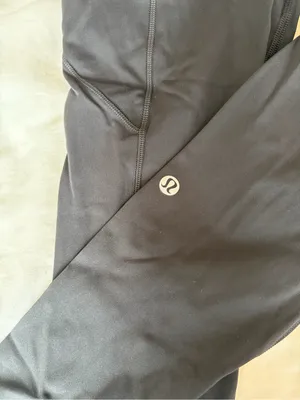 lululemon athletica Black High-Rise Leggings with Side Pocket thumbnail 3