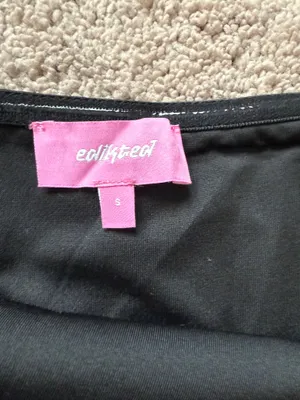 Edikted Double Ruffle Drop Waist Mini Dress thumbnail 4