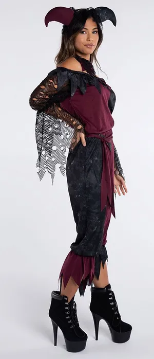 NEW California Costumes Psycho Jester Clown Costume Size Medium thumbnail 1
