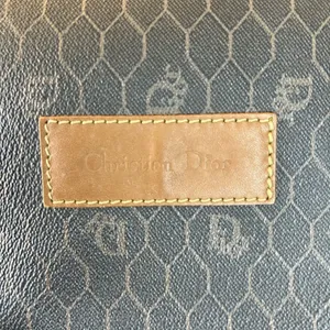 Christian Dior Black Honeycomb Trotter Boston Duffle Travel Bag 45cm thumbnail 3