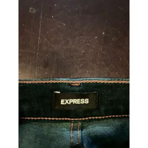 Express Skinny High Rise Jeans Womens 4L Dark Wash Blue Tall Slim Stretch Denim thumbnail 7