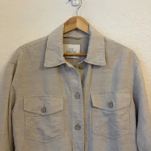 Aritzia Wilfred The Ganna Shirt Jacket S Linen Tencel Shacket Utility Minimalist thumbnail 3