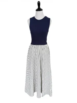 LNA Rhett Mixed Media Maxi Dress - Size Small thumbnail 4