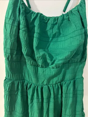 SHEIN Emerald Tiered Spaghetti-Strap Sundress thumbnail 3