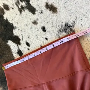 LULULEMON Wunder Train‎ High-Rise Crop 23" In Dark Terracotta Size 6 thumbnail 6
