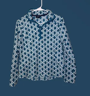 Lands' End 1/4-Zip Fleece Sweatshirt small thumbnail 1