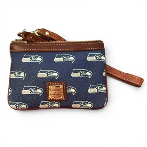 Dooney & Bourke NFL Seattle Seahawks Wristlet Wallet thumbnail 1