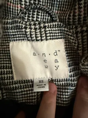 A new day puffer quilted coat size XS thumbnail 2
