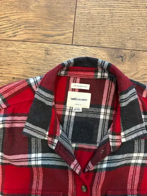 American Eagle Long Sleeve Flannel Shirt thumbnail 4