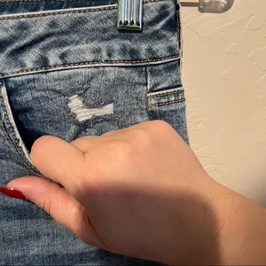 SO Ultimate High Rise Distressed Acid Washed‎ Jeggings thumbnail 4