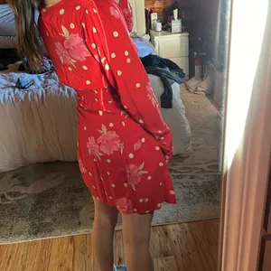 Free People women’s date night mini dress in strawberry thumbnail 10