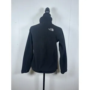 womens black north face fleece jacket small‎ needs shaved thumbnail 2