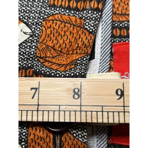Anthropologie Cartonnier Fish Print Cropped Pants 2 Novelty Tweed Trouser thumbnail 8