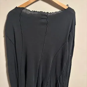 Free People Care Full Swing Asymmetrical Tunic - Black- Size Large thumbnail 4