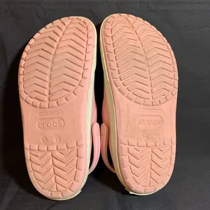 Crocs Crocband II Women 7 Men 5 Light Petal Pink Graphite Clog Slip On Shoe thumbnail 7