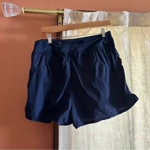 Madewell MWL Running Athletic Shorts‎ Activewear Twilight Navy Blue Size XL thumbnail 5