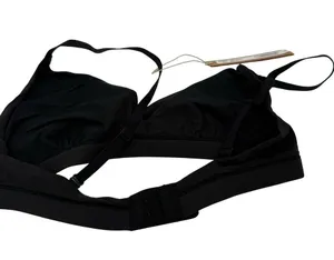 Skims Fits Everybody Crossover Bralette Black Onyx New with tags Size Small thumbnail 2