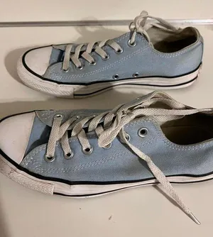 Carolina Blue Converse Low-Top Sneakers-Chuck Taylor’s thumbnail 1