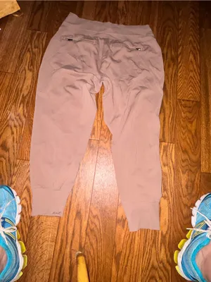 Athleta Rustic Beige Venice Joggers size medium Size L thumbnail 3