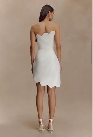 Satin Meshki Mini Dress thumbnail 3