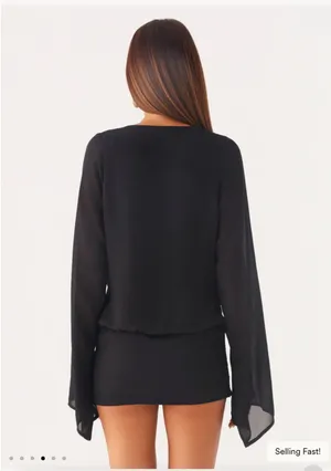 Peppermayo Black Mini Dress thumbnail 3