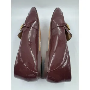 Clarks Women’s Size 9.5 Merlot Slip-On Loafer Leather Burgundy/Red thumbnail 14