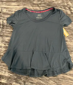 Gilligan & O'Malley Women's Navy Blue Pj Top by Size S thumbnail 1